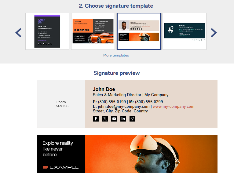 Best Outlook email signature inspirations